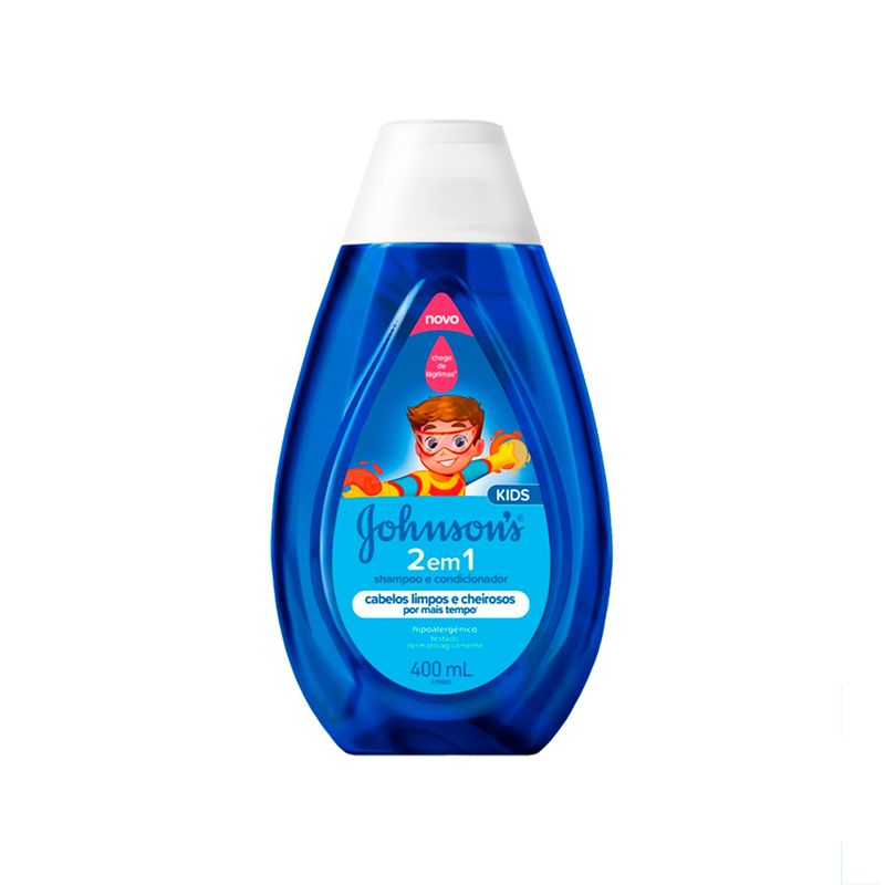 750041 Shampoo e Condicionador Johnson Kids 2 em 1 400ml.jpg